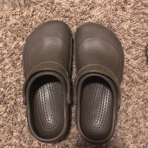 Brown CROCS clogs